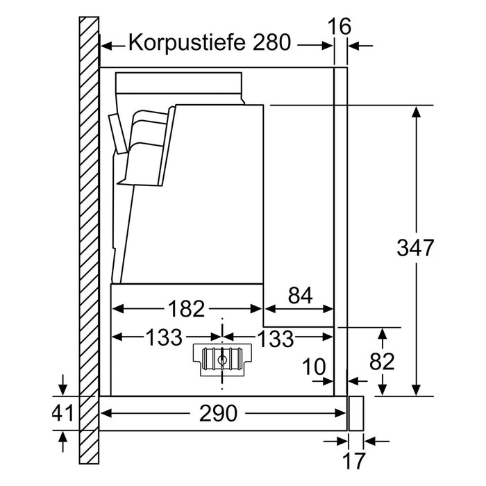 Siemens iQ500 LI97RA561 Dunstabzugshaube Halb eingebaut (Pullout) Edelstahl 395 m³/h B