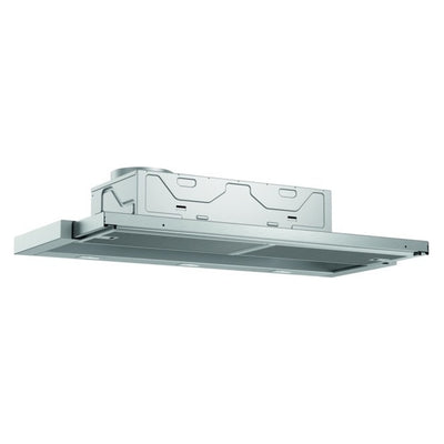 Serie 4 DFL094A51 Dunstabzugshaube Halb eingebaut (Pullout) Metallisch, Silber 412 m³