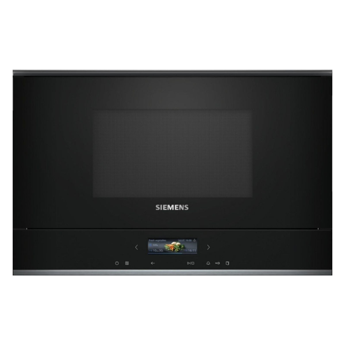 Produktbild Einbau-Mikrowelle - Siemens BF722R1B1 Einbau Mikrowelle Integriert 21L 900W Schwarz