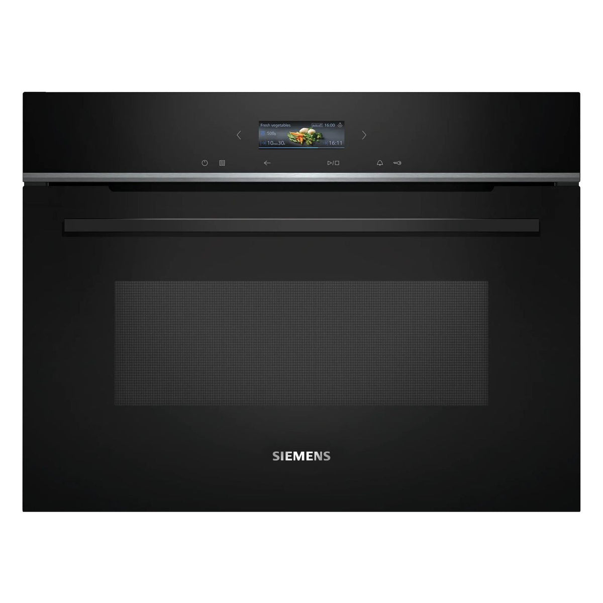 Produktbild Einbau-Mikrowelle - Siemens iQ700 CE732GXB1 Mikrowelle Schwarz Solo-Mikrowelle Integriert 36 l 1000 W