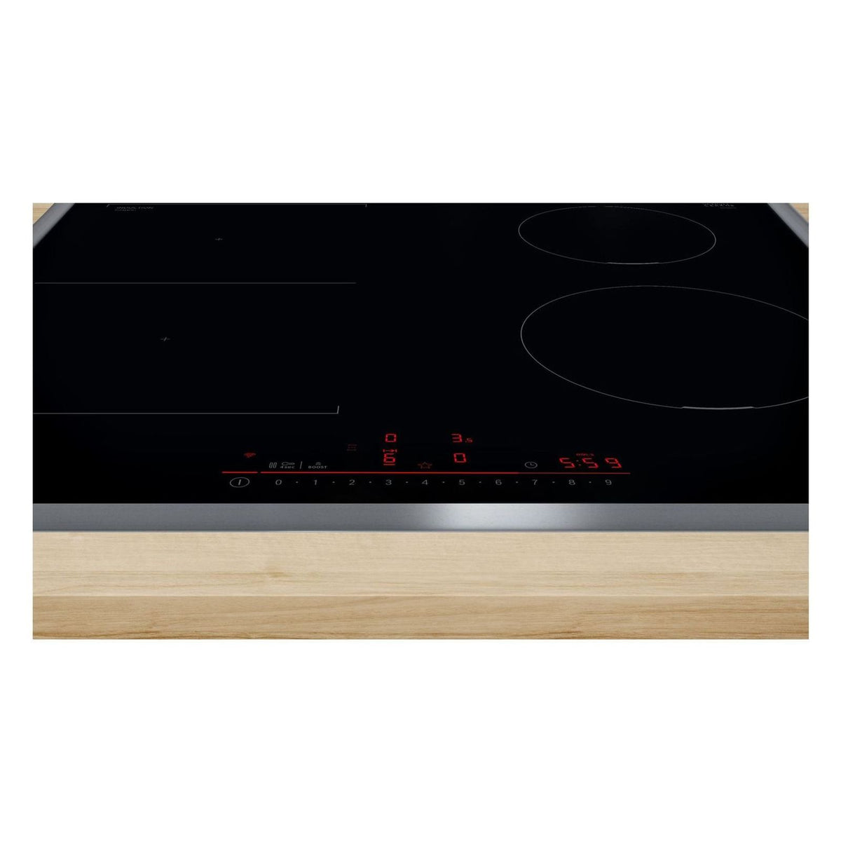 Produktbild Induktions-Kochfeld - Bosch Serie 6 PVS645HB1E Induktionskochfeld integriert 60cm 4 Zonen Schwarz