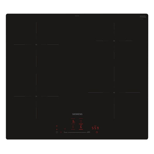 Produktbild Induktions-Kochfeld - Siemens iQ100 EH601HEB1E Induktionskochfeld Schwarz Integriert 60 cm 4 Zone(n)