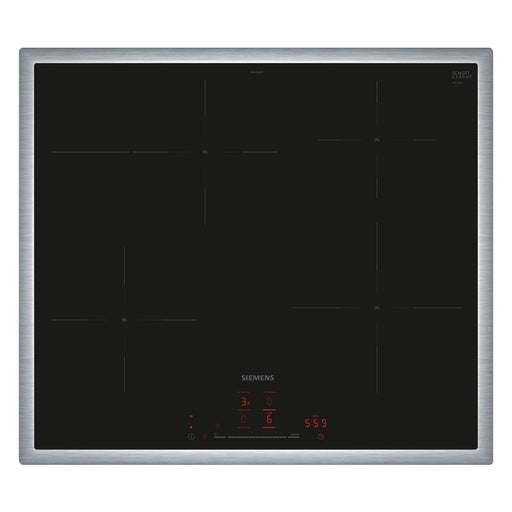 Produktbild Induktions-Kochfeld - Siemens iQ300 EH645HFB1E Induktionskochfeld integriert 60cm 4 Zonen Schwarz