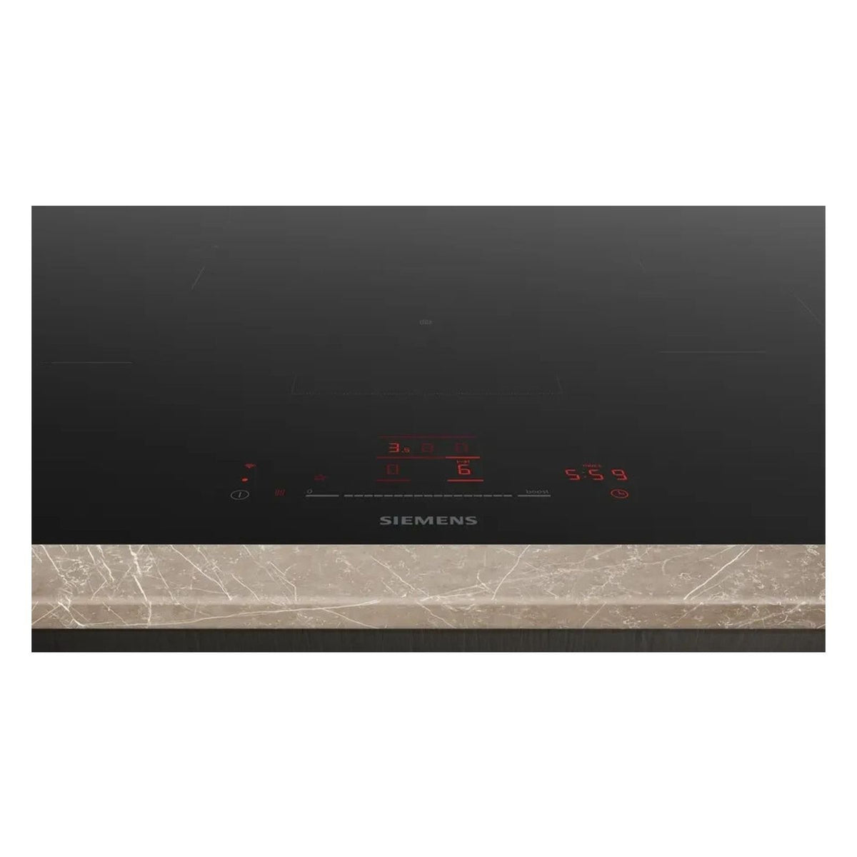 Produktbild Induktions-Kochfeld - Siemens iQ300 EH801HFB1E Induktionskochfeld Integriert 80 cm 4 Zonen Schwarz