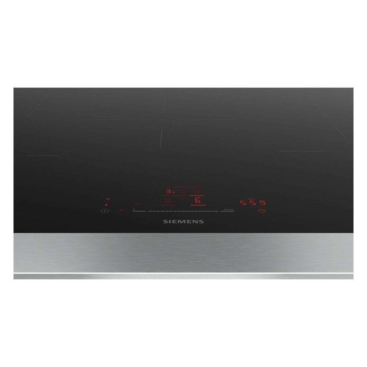 Produktbild Induktions-Kochfeld - Siemens iQ100 EH801HVB1E Induktionskochfeld Integriert 80 cm 5 Zonen Schwarz