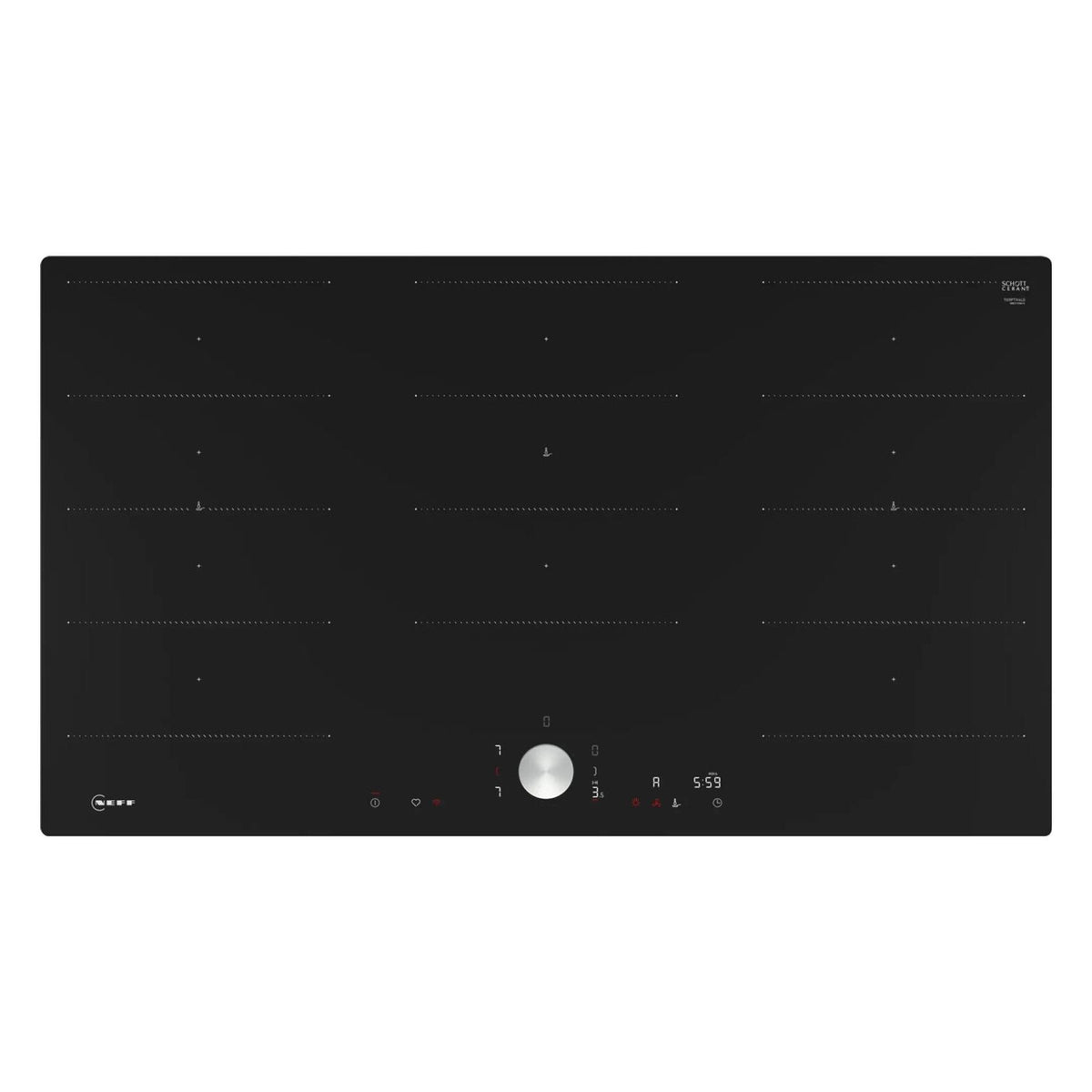Produktbild Induktions-Kochfeld - Neff T69PTX4L0 Induktionskochfeld Integriert 90 cm 5 Zonen Schwarz