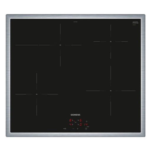 Produktbild Induktions-Kochfeld - Siemens iQ300 EI645CFB6E Induktionskochfeld Integriert 60 cm 4 Zonen Schwarz