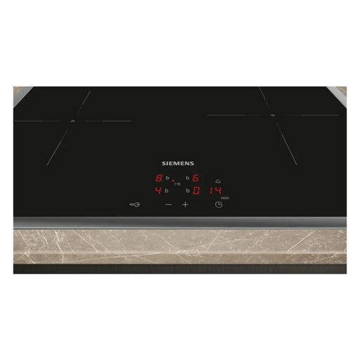 Produktbild Induktions-Kochfeld - Siemens iQ300 EI645CFB6E Induktionskochfeld Integriert 60 cm 4 Zonen Schwarz