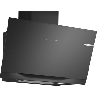 Serie 8 DWK91LT60 Dunstabzugshaube Wandmontiert Schwarz 441 m³/h A+