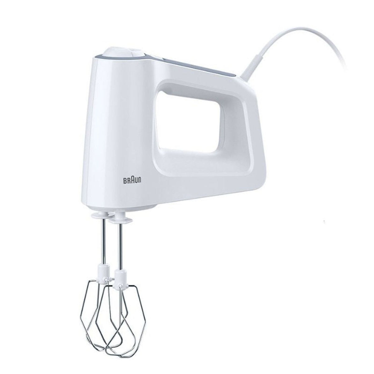 Produktbild Handmixer - Braun MultiMix 3 Handrührgerät mit 5 Geschwindig keitsstufen inkl. Schneebesen, Knethaken uvm
