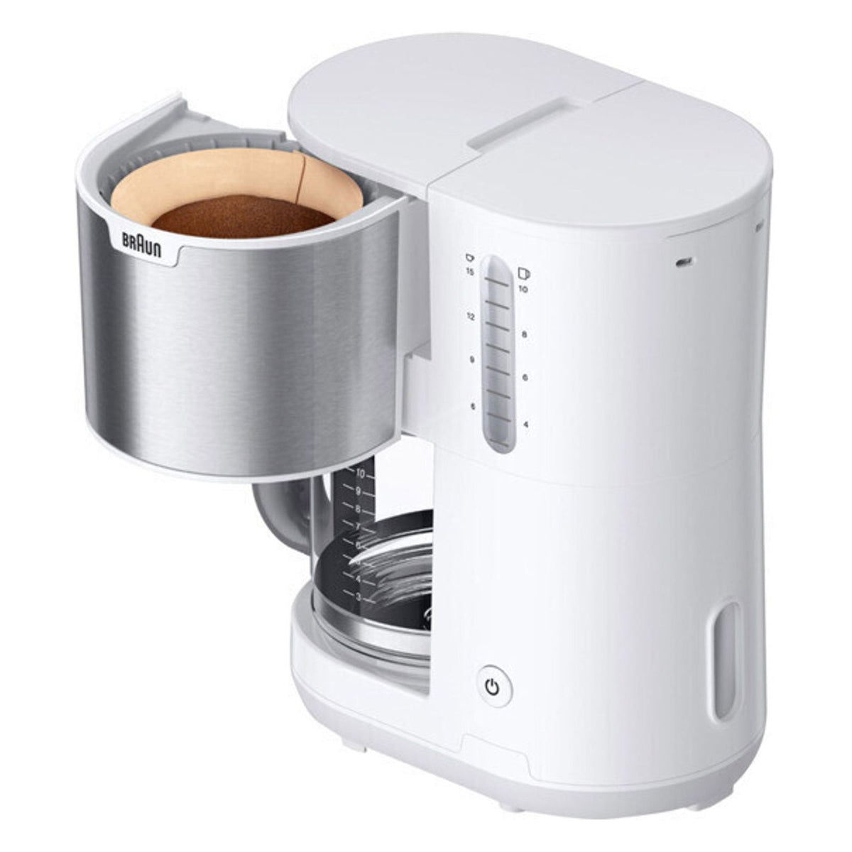 Produktbild Filterkaffeemaschine - Braun PureShine KF 1500 WH Filter-Kaffeemaschine Weiß