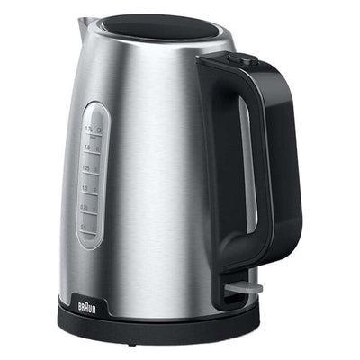 PurShine WK 1500 BK Wasserkocher 1,7 l 2200 W Schwarz, Edelstahl