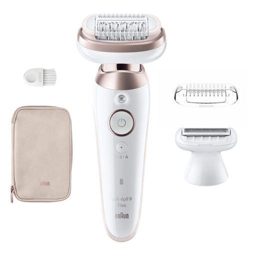 Produktbild Haarentferner-Set - Braun Silk-épil 9 Flex, Epilierer Damen Haarentferner für langanhaltende Haarentfernung