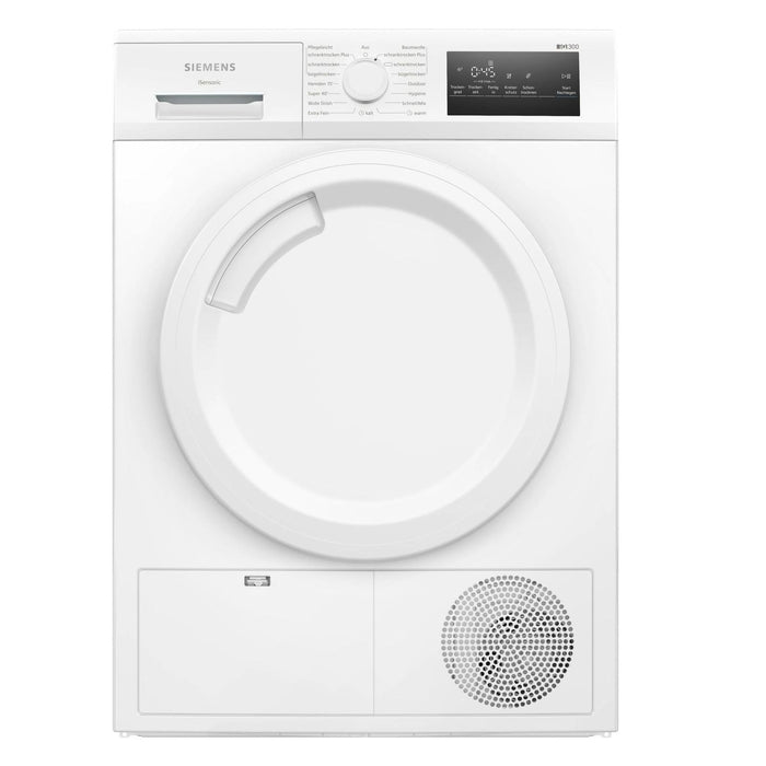 Siemens iQ300 WT43N203 Wäschetrockner Freistehend Frontlader 8 kg B Weiß