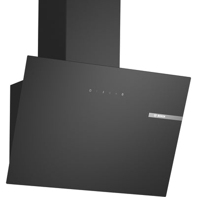 Serie 2 DWK65DK60 Dunstabzugshaube Wandmontiert Schwarz 430 m³/h A