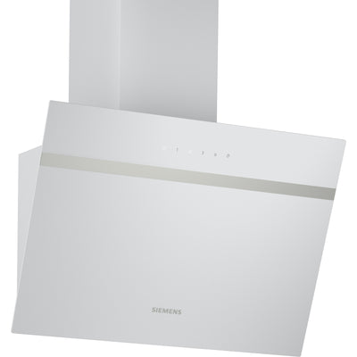 iQ100 LC65KDK20 Dunstabzugshaube Wandhaube Weiß 550 m³/h A