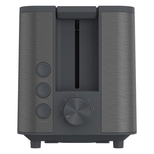 Produktbild Toaster - Grundig TA 7340 Dark Inox 2-Scheiben-Toaster 950 W Anthrazit