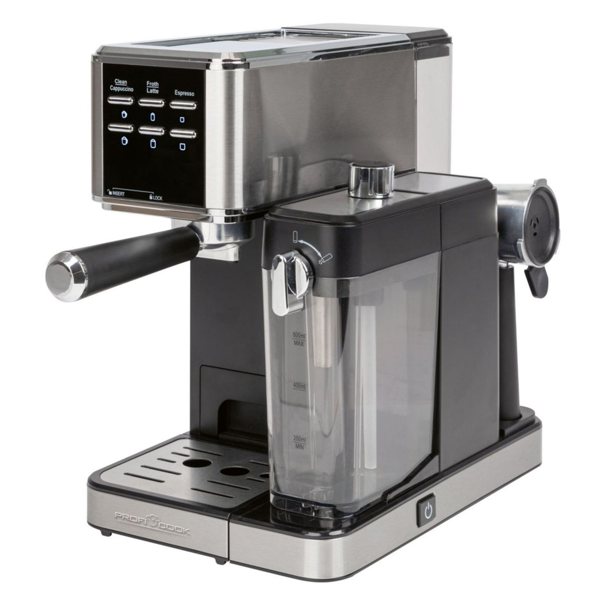 Produktbild Espressomaschine - ProfiCook PC-ES/KA 1266 inox Espressomaschine