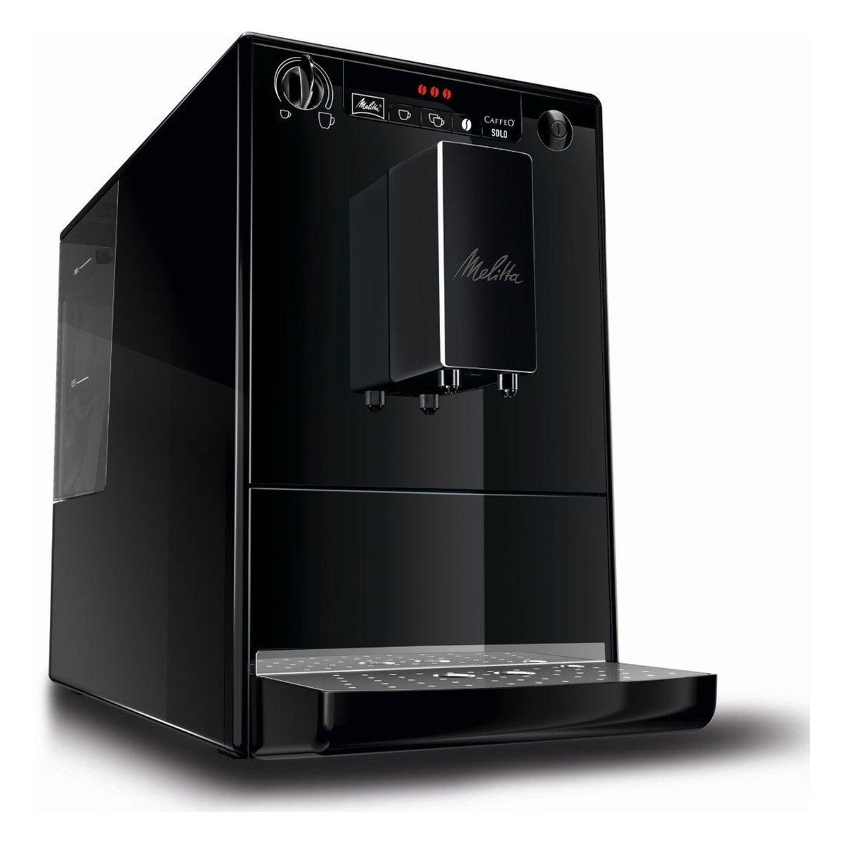Produktbild Kaffeevollautomat - Melitta Caffeo Solo E 950 Espressomaschine vollautomatisch 1,2 l Pure Black