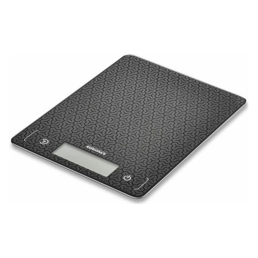 Produktbild Personenwaage - Soehnle Page Comfort Mosaic Schwarz Arbeitsplatte Rechteck Elektronische Küchenwaage