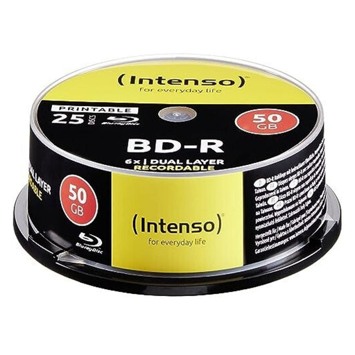 Produktbild DVD-Rohling - Intenso BD-R DL 50GB 6x bedruckbar 25er Spindel
