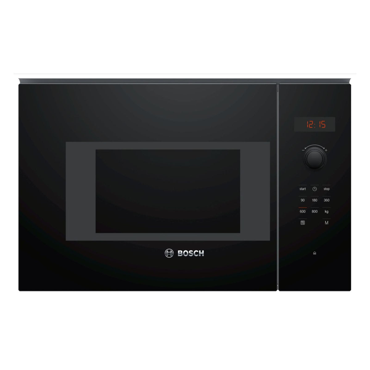 Produktbild Einbau-Mikrowelle - Bosch Serie 4 BFL523MB1F Mikrowelle Schwarz Solo-Mikrowelle Integriert 20 l 800 W