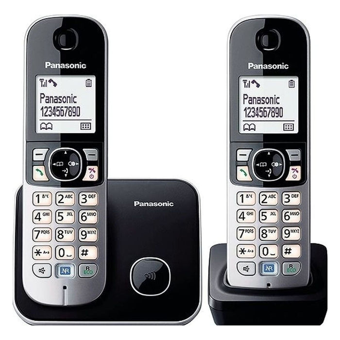Panasonic KX-TG6812GB Telefon DECT-Telefon Anrufer-Identifikation Schwarz
