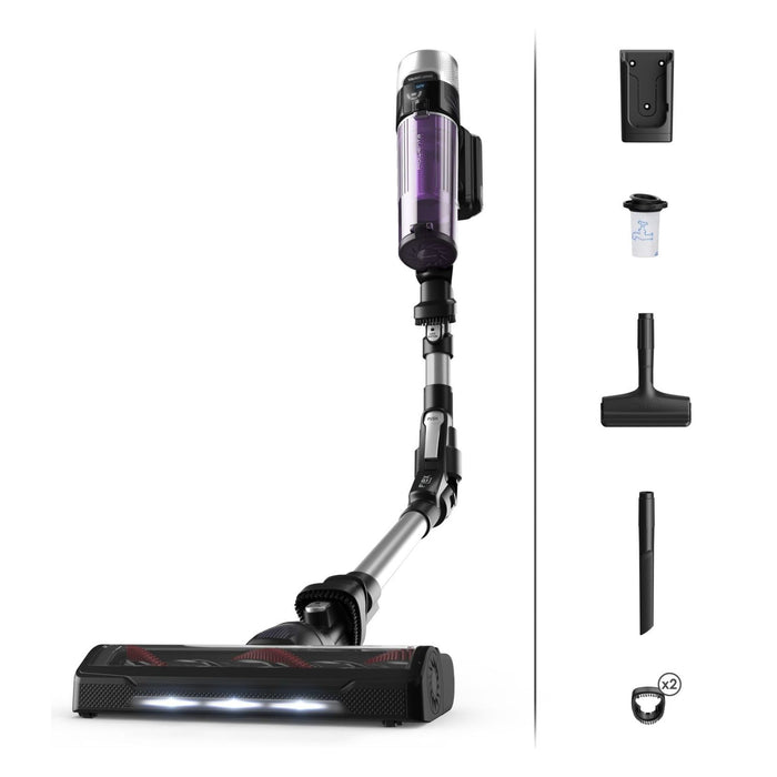 Rowenta RH2037 2-in-1-Stabstaubsauger Akku Trocken Beutellos 0,4 l 250 W Schwarz, Violett