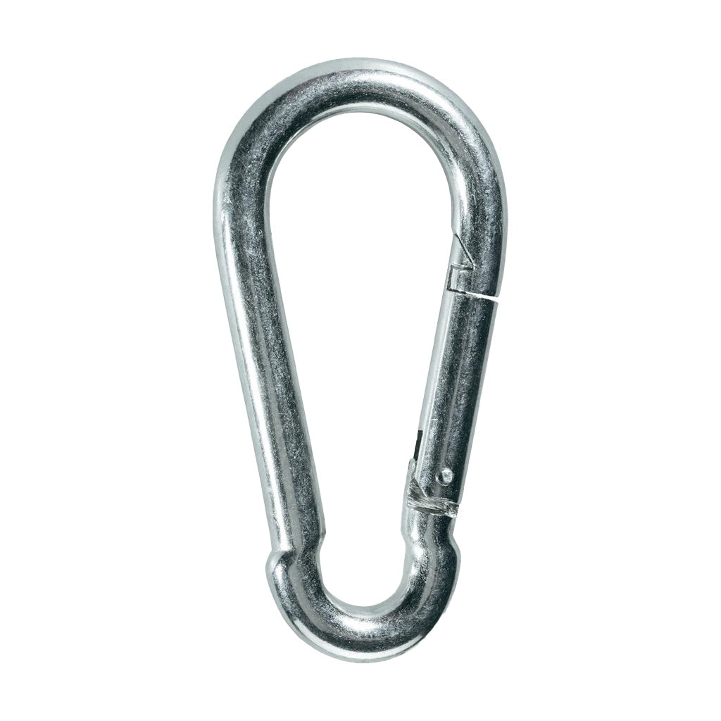 Produktbild Allzweck-Karabiner - 20x Karabinerhaken 50x5 mm Stahl verzinkt DIN5299