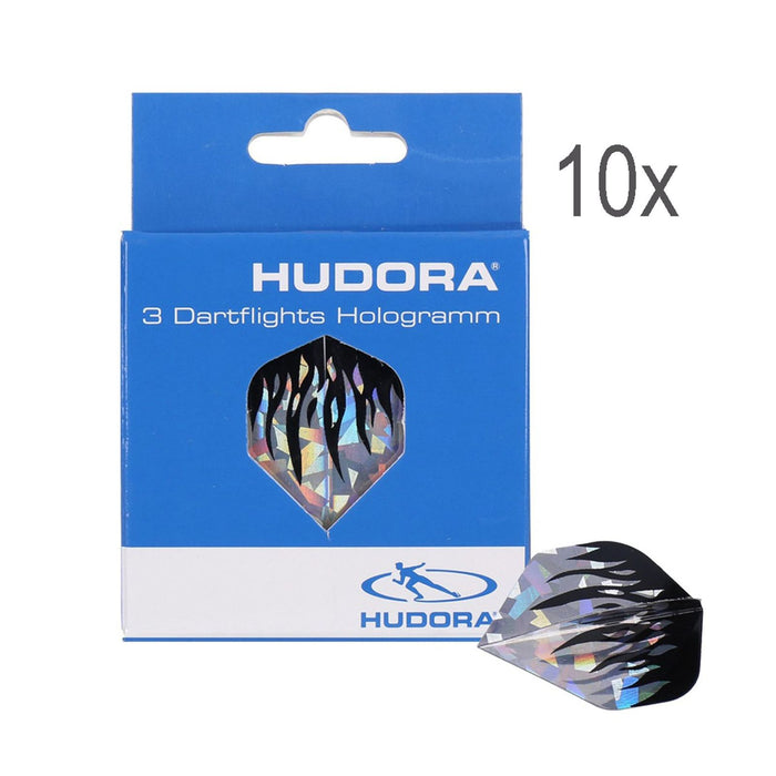 HUDORA Dart Flights Hologramm 30 Stück