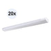 RZB LED-Wand- / Deckenleuchte 15W 4000K 977x55 m. Steckd. 20 Stk.
