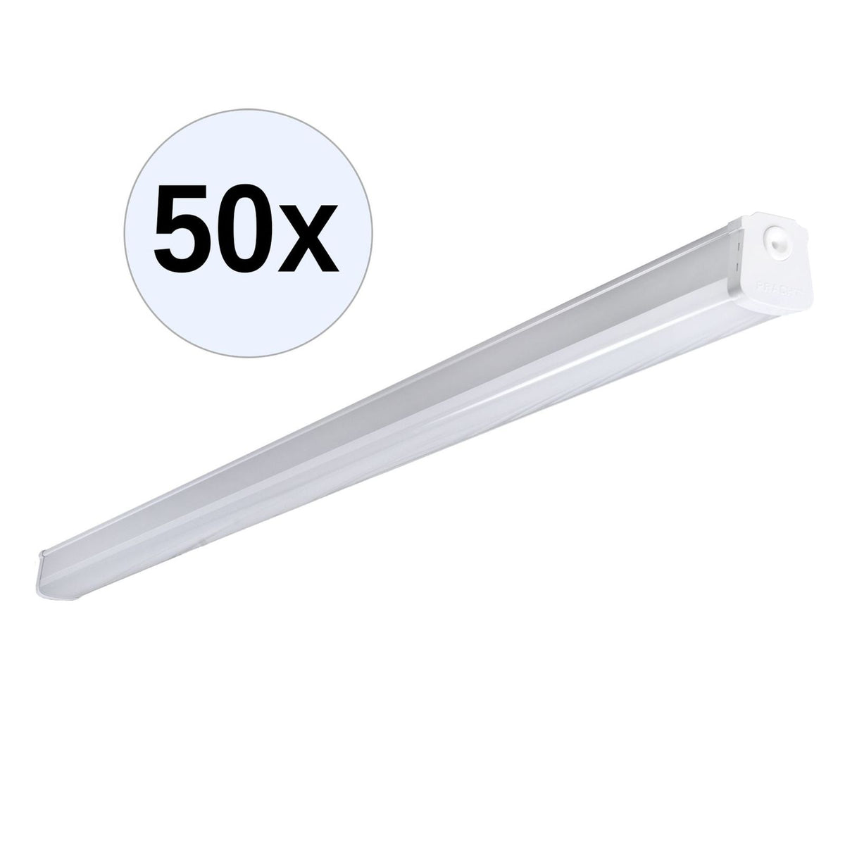 Produktbild LED Deckenleuchte - PRACHT KATLA BL LED-FR-Profilleuchte 1,5m DV3x1,5, 1x34W, 3800 lm, 4000K - 50 Stk.