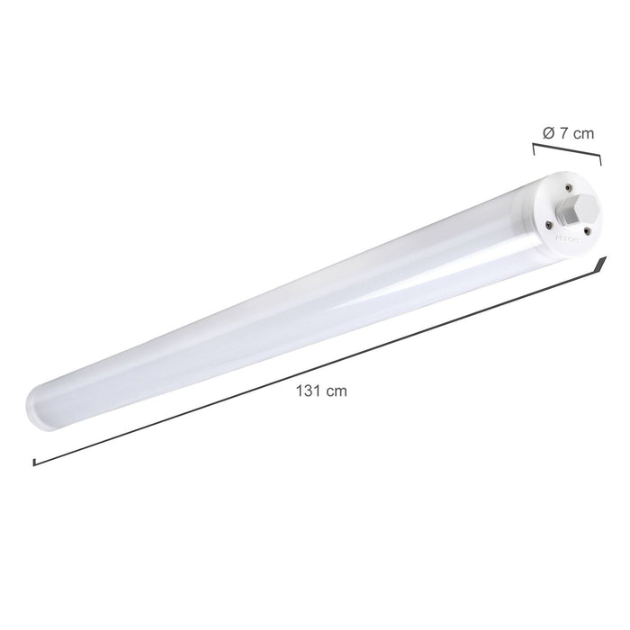 PRACHT TUBIS BL LED-Rohrleuchte 1,3m für Decken-/ Wandleuchte mit 1x24W, 2800lm 20 Stk.