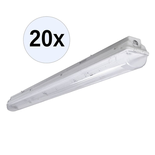 Produktbild Deckenleuchte - PRACHT LUNA-N-T5 Feuchtraumleuchte 1x28/54W mit Silikonschaumdichtung 20 Stk.