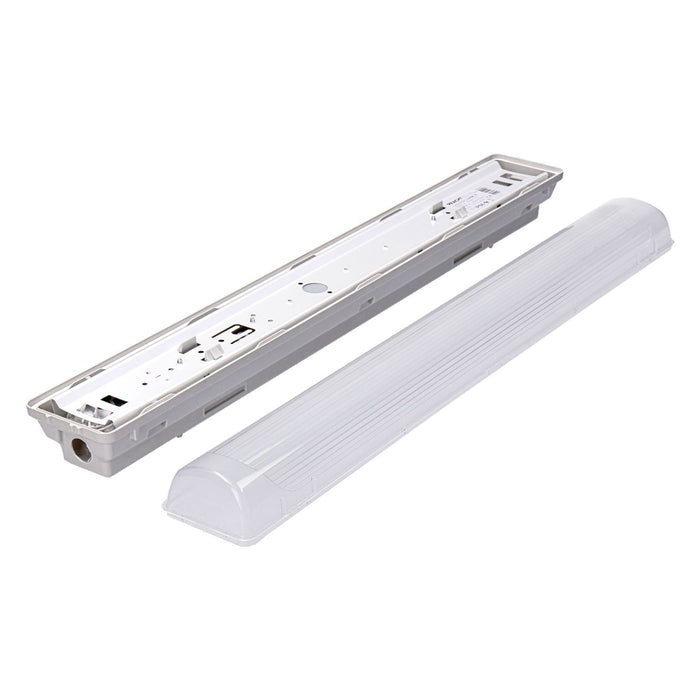 PRACHT LUNA-N T8 Feuchtraumleuchte 1x18W EVG IP66 10 Stk.