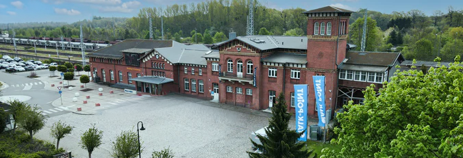 Im talk·point-Laden im Bahnhof Eilenburg