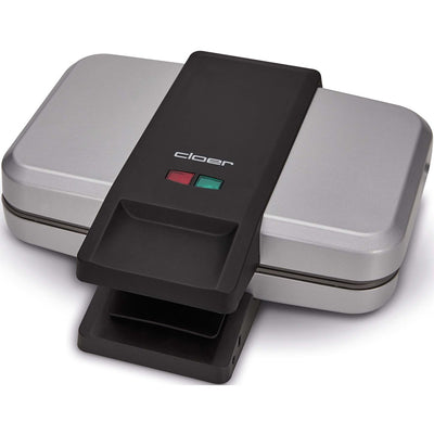 Sandwich-Toaster f.2 XXL Scheiben 6259 silber, schwarz