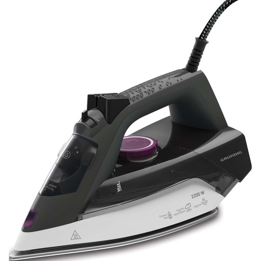 Produktbild Dampfbügeleisen - Grundig Dampfbügeleisen SI 4850 grau/weiß/lila
