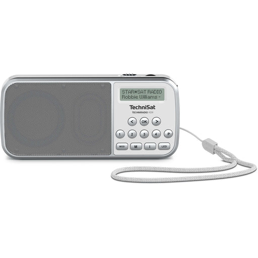 Produktbild Digitalradio (DAB+) - TechniSat DAB+ Taschenradio TECHNIRADIO RDR UKW/USB/LED-Lampe in weiß