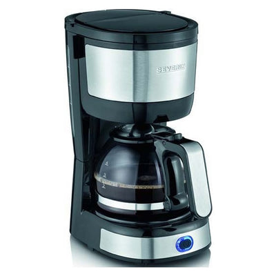 Kaffeeautomat KA 4808 Schwarz / gebürsteter Edelstahl