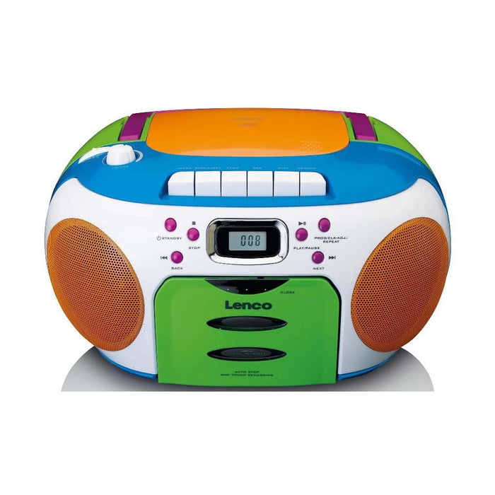 Lenco Radio/CD/Kassetten-Player Kopfhöreranschluss SCD-971 Kids