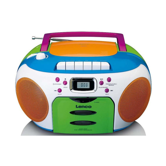 Lenco Radio/CD/Kassetten-Player Kopfhöreranschluss SCD-971 Kids