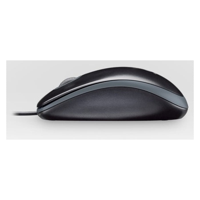 Logitech MK120 USB-Tastatur-Maus Set schwarz (1000 DPI, QWERTZ, kabelgebunden, beidhändig)