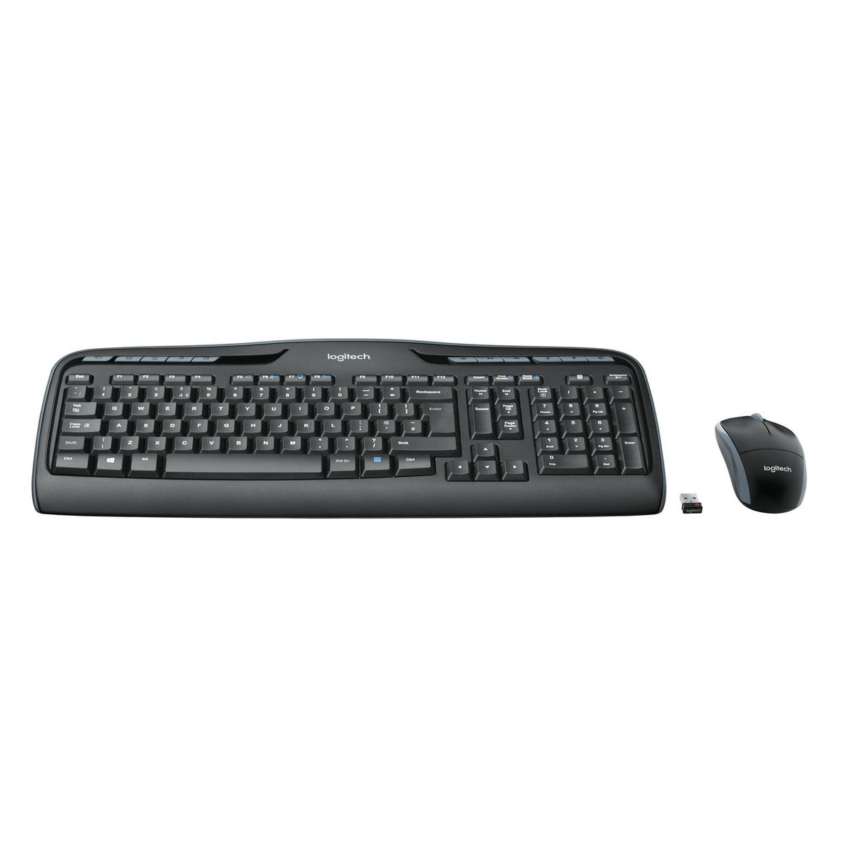 Produktbild Tastatur- und Maus-Set - Logitech MK330 kabelloses Tastatur und Maus Set schwarz