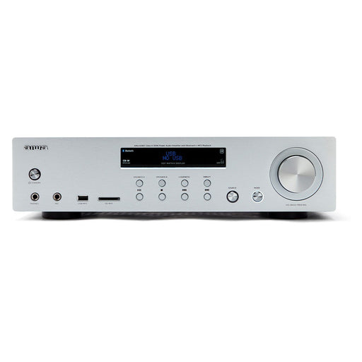 Produktbild Vollverstärker - Aiwa AMU-120BT SR Verstärker Stereo, BT, USB, SD-MP3 Silber