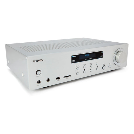 Produktbild Vollverstärker - Aiwa AMU-120BT SR Verstärker Stereo, BT, USB, SD-MP3 Silber
