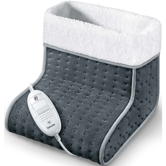 Beurer FW 20 Cosy Fußwärmer grau, weiß 100 W 32x26x26 cm