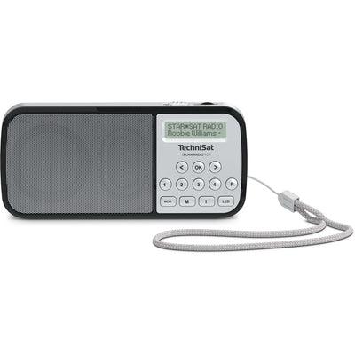 DAB+ Taschenradio TECHNIRADIO RDR UKW/USB/LED-Lampe in silber