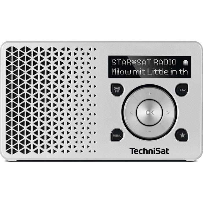 TechniSat Digitalradio DAB+ DIGITRADIO1 silber