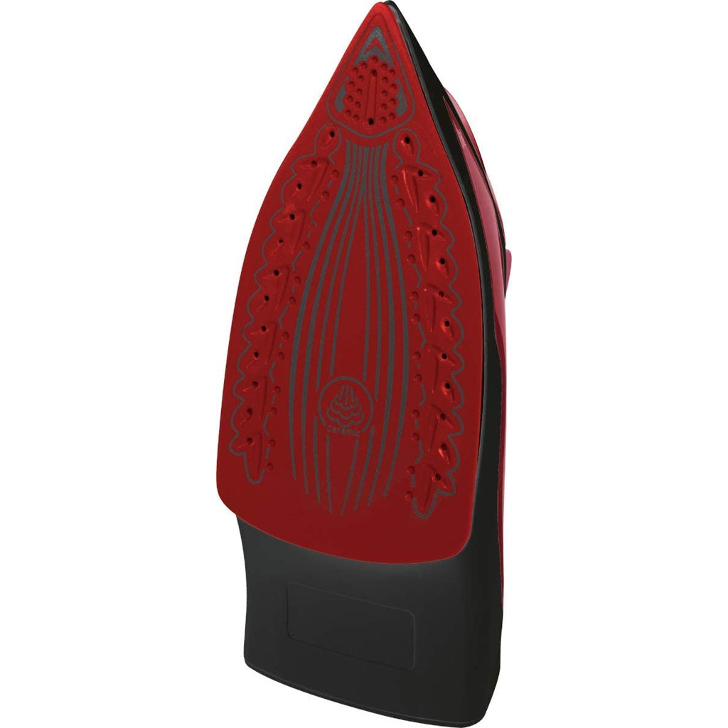 Produktbild Dampfbügeleisen - Bomann DB 6035 CB Dampfbügeleisen Keramiksohle schwarz / rot